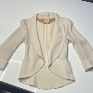 Aritzia Cream Blazer